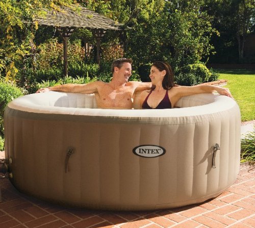 Intex Pure Spa 4 Person  Portable Hot Tub Spa