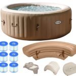 Intex Pure Spa 4 Person  Portable Hot Tub Spa