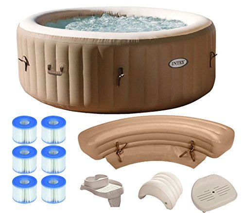 Intex Pure Spa 4 Person  Portable Hot Tub Spa