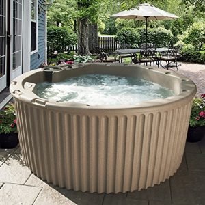 Essential Hot Tubs 20-Jet Arbor Hot Tub, Gray Granite Product Image