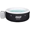 Coleman Miami AirJet SaluSpa 4 Person Round Inflatable Hot Tub